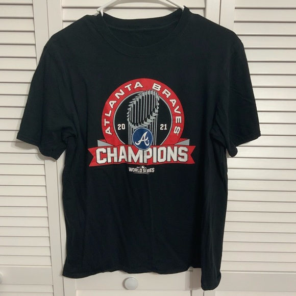 Atlanta Braves World Series Champion Shirt Size Small - Picture 1 of 2